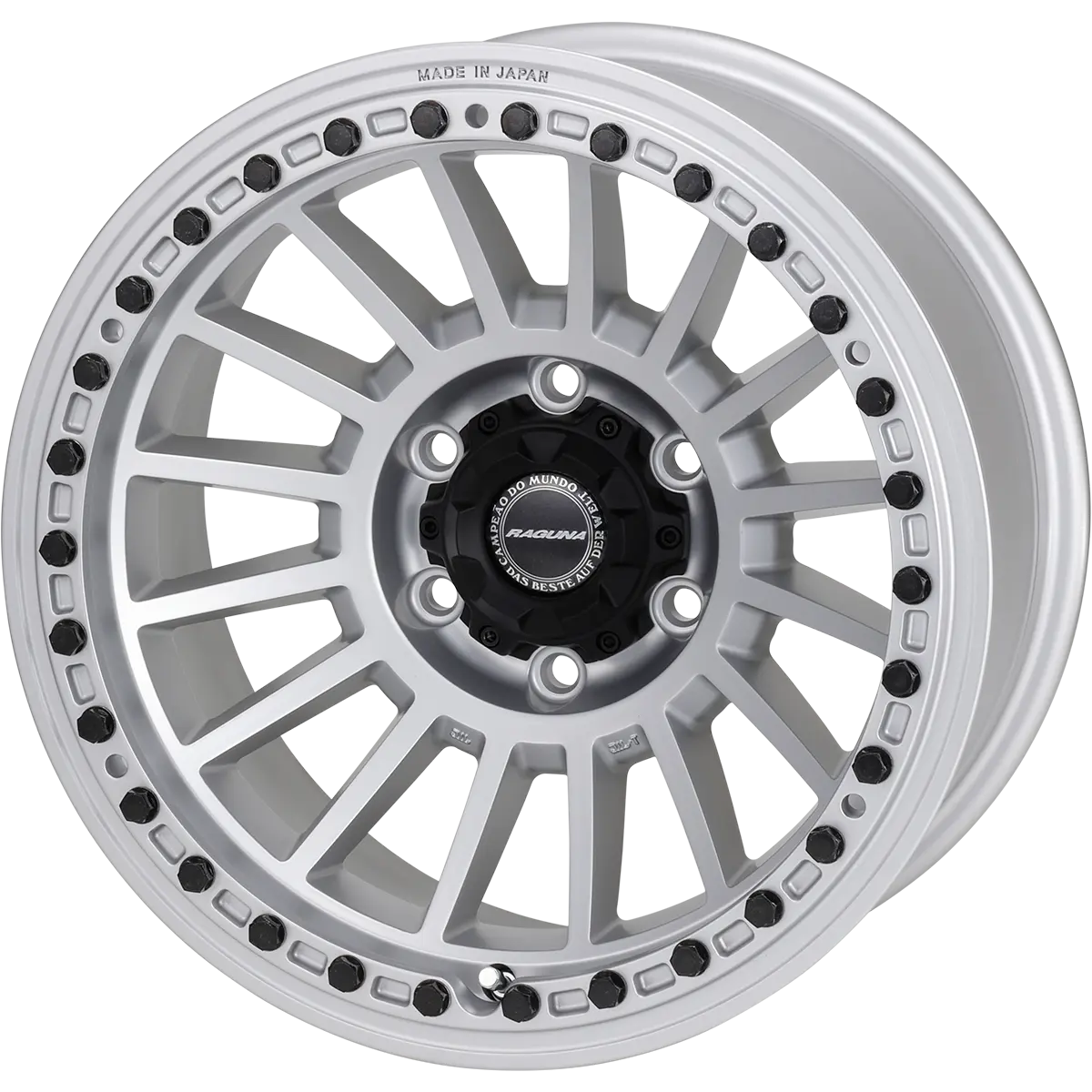 Desert Racer Beadlock JP SOLID SILVER