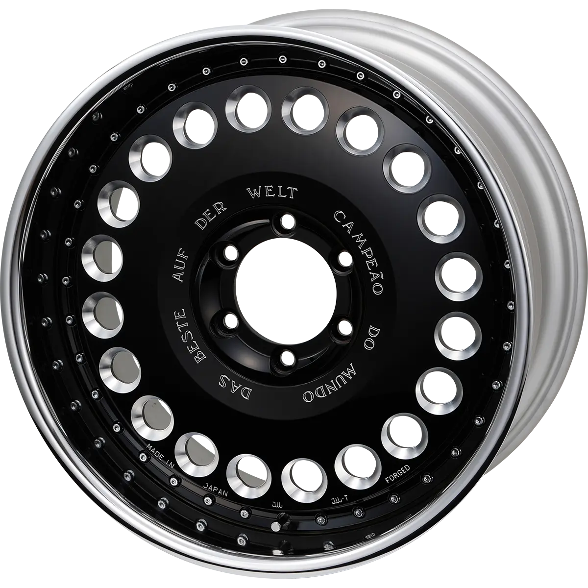 D-Force forged Black 20×9.5J