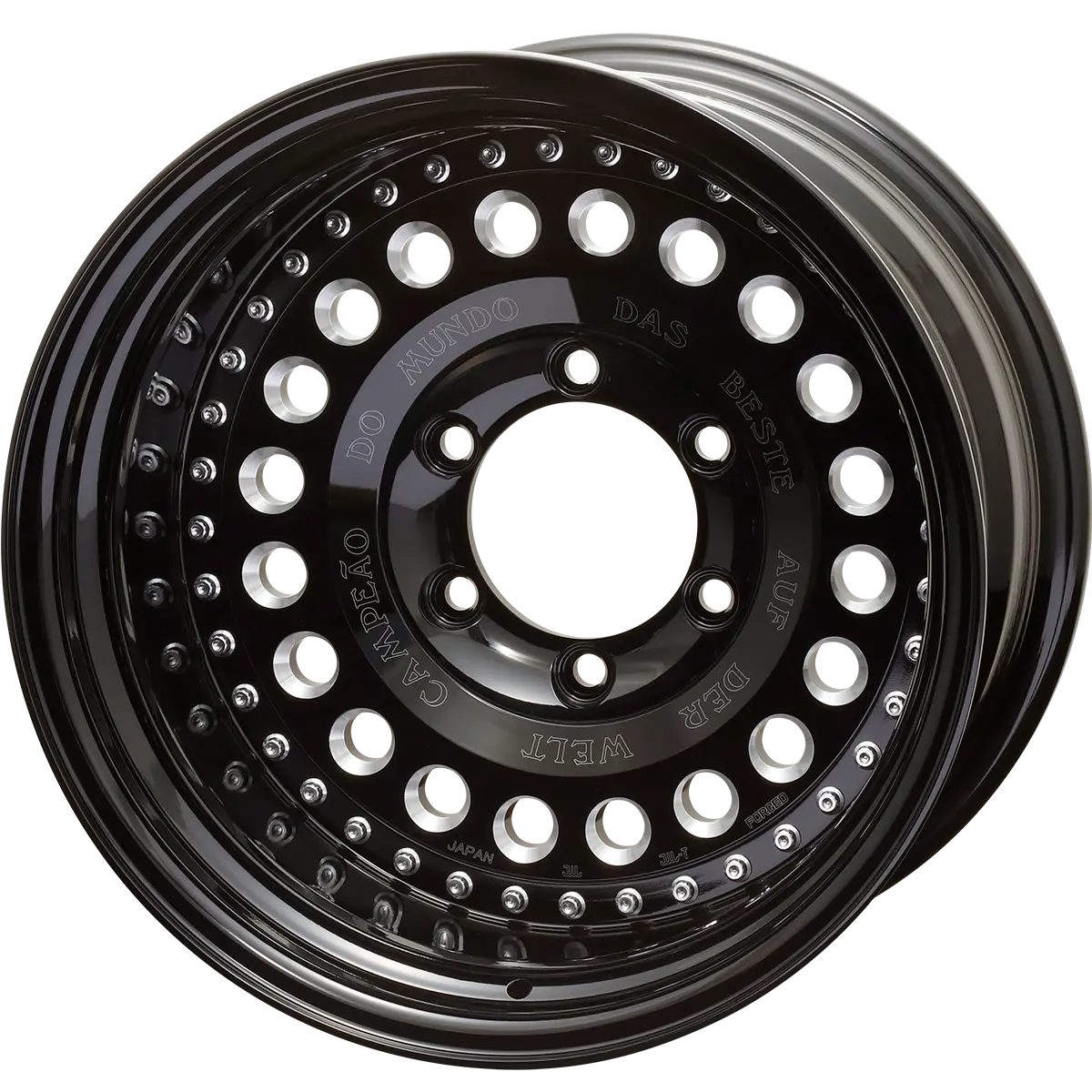 D-Force forged Black Disk and Black Rim