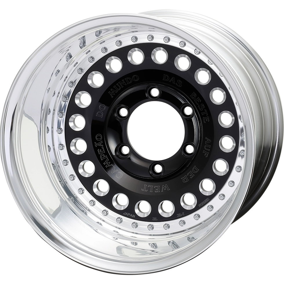 D-Force Deep Lip Rim Option Color : Black