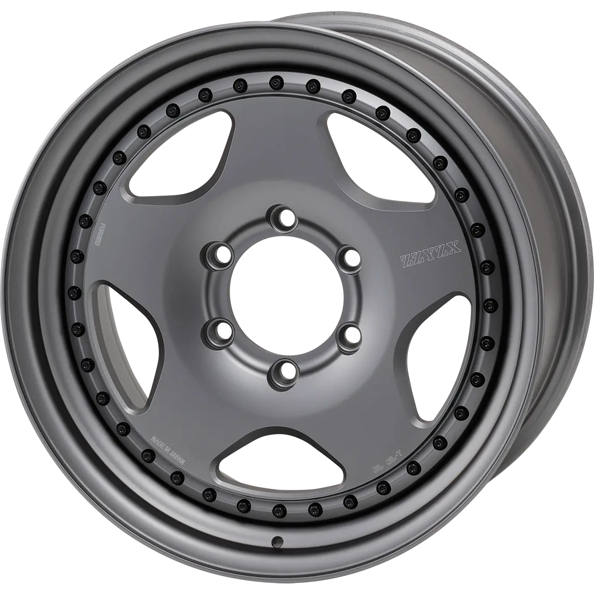 ZZYZX forged Mist Gray（ブラックピアスボルト仕様）